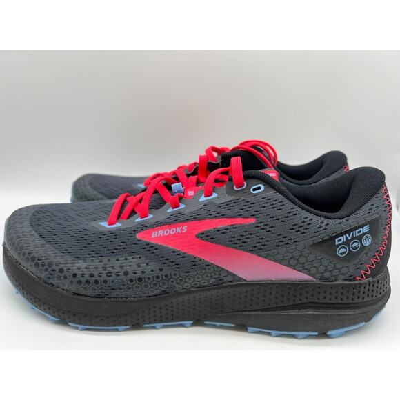Brooks Divide 3 Women’s Pink Black Hiking Running Shoes 1203681B057 Size 12B - Picture 2 of 12